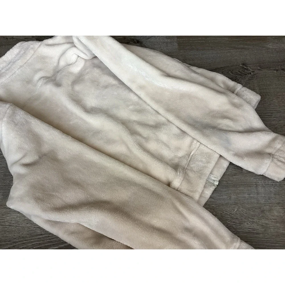 Columbia Womens Fleece Size XL Jacket Plush Very Soft Full Zip Cream Coat